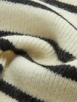 COMMENSE V-Neck Striped Tie Sweater Vest* Sweater Vests|Sweaters & Cardigans