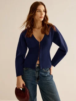 COMMENSE V-Neck Versatile Slim Fitted Cardigan* Cardigans|Sweaters & Cardigans