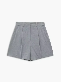 COMMENSE V-neck Woven Fabric Casual Shorts Set* Shorts Sets|Shorts