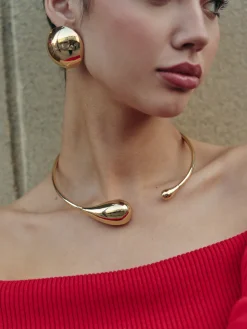 COMMENSE Water Drop Choker* Necklaces|Accessories
