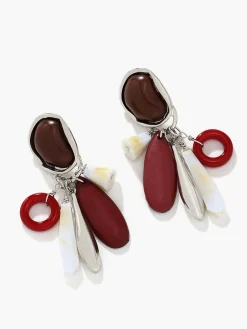 COMMENSE Water Drop Stone Tassel Earrings* Earrings|Accessories