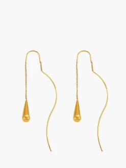 COMMENSE Water Drop Tassel Earrings* Earrings|Accessories