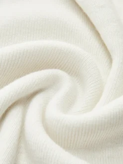 COMMENSE Wool-Blend Asymmetrical Neck Knit Top* Sweater Tops|Sweaters & Cardigans