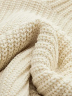 COMMENSE Wool-Blend Bell Sleeve Crop Shift Sweater* Sweater Tops|Sweaters & Cardigans