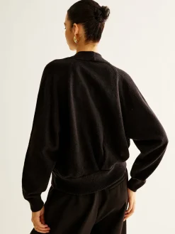 COMMENSE Wool-Blend Heart Button Cardigan* Cardigans|Sweaters & Cardigans