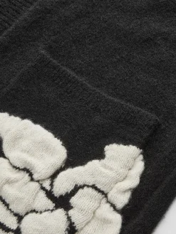 COMMENSE Wool-Blend Knit-Floral Cardigan* Cardigans|Sweaters & Cardigans