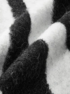 COMMENSE Wool-Blend Leopard Fuzzy Sweater* Sweater Tops|Sweaters & Cardigans