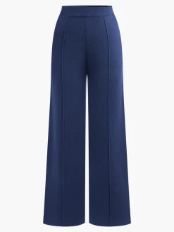 COMMENSE Wool-Blend Piping Pants* Pants|Knitwear
