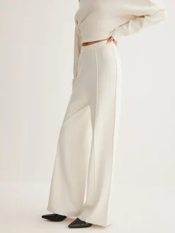 COMMENSE Wool-Blend Piping Pants* Pants|Knitwear