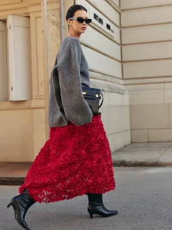 COMMENSE Wool-Blend Plain Pullover Sweater* Sweater Tops|Sweaters & Cardigans