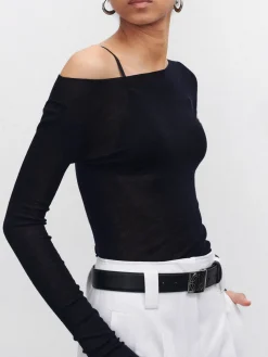 COMMENSE Wool-Blend Skinny Sheer Sweater* Sweater Tops|Sweaters & Cardigans