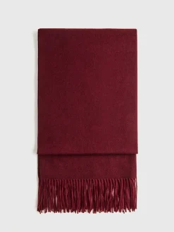 COMMENSE Wool-Blend Vintage Tassel Scarf* Accessories