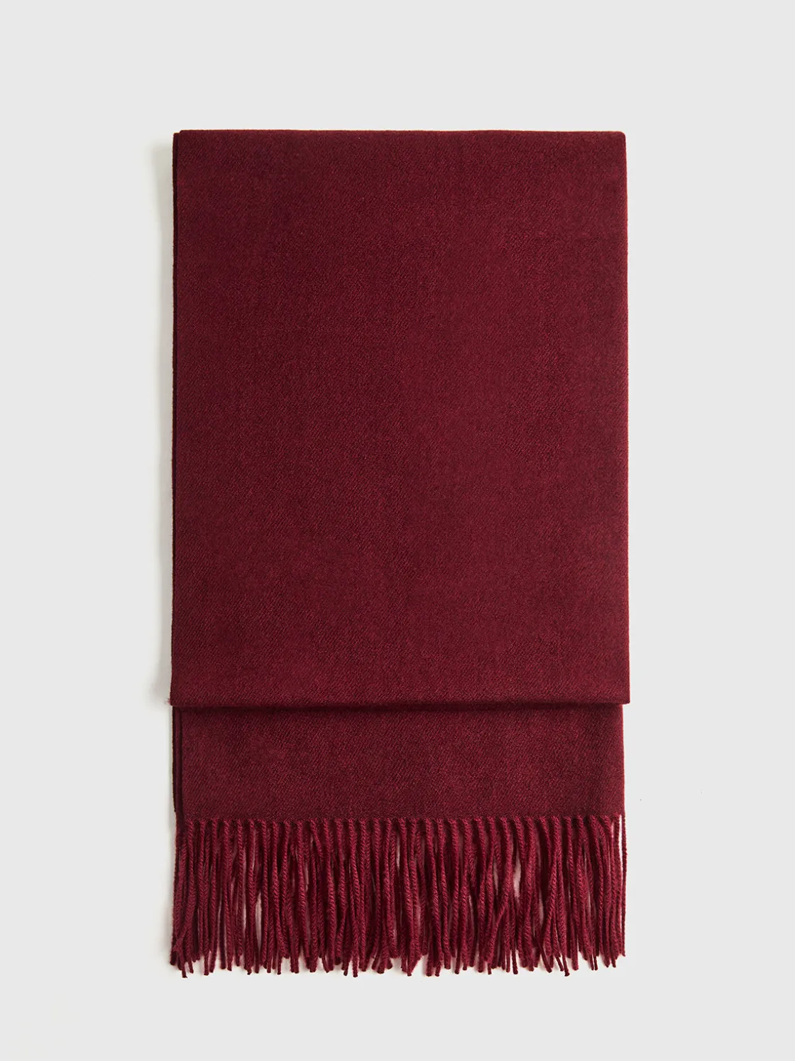 COMMENSE Wool-Blend Vintage Tassel Scarf* Accessories