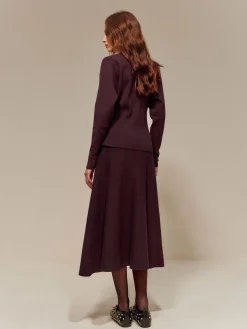 COMMENSE Wool-Blend V-Neck Button Cardigan* Cardigans|Sweaters & Cardigans
