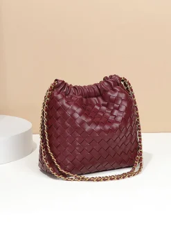 COMMENSE Woven Top-Handle & Shoulder Bag* Bags|Accessories
