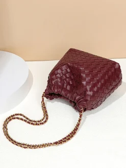 COMMENSE Woven Top-Handle & Shoulder Bag* Bags|Accessories