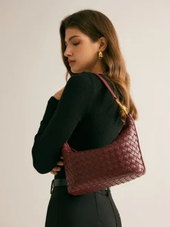 COMMENSE Woven Zipper Armpit Bag* Bags|Accessories