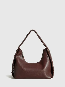 COMMENSE Woven Zipper Tote Bag* Bags|Accessories
