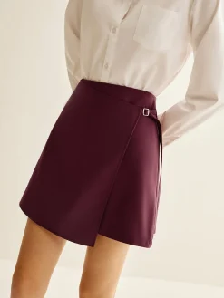 COMMENSE Wrap Mini Skirt* Skirts|Bottoms