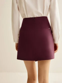 COMMENSE Wrap Mini Skirt* Skirts|Bottoms