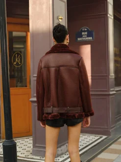COMMENSE Zipper Belted Soft Fleece Jacket* Outerwear|Jackets