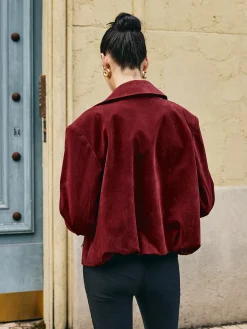 COMMENSE Zipper-Pockets Lapel Suede Jacket* Outerwear|Jackets